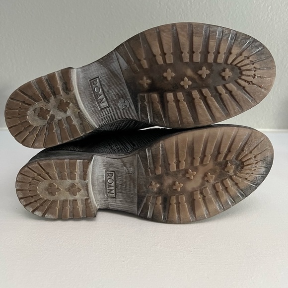 Roan by Bed Stu - Women - Combat Boots with lace and zippper - Picture 6 of 6